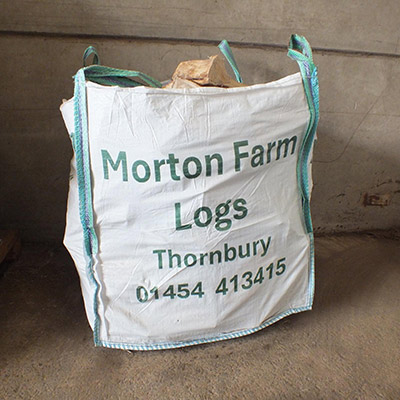 Kiln Dried Hardwood Logs | Bulk Bags | Morton Farm Logs